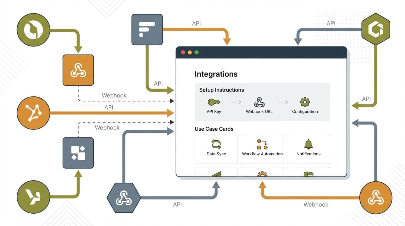 Integration Pages - SaaS programmatic SEO example